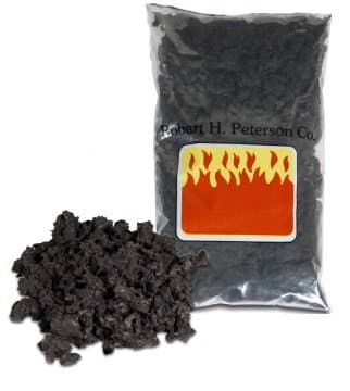 Gas Log Replacement Black Glowing Embers 6 Once Bag EB-1