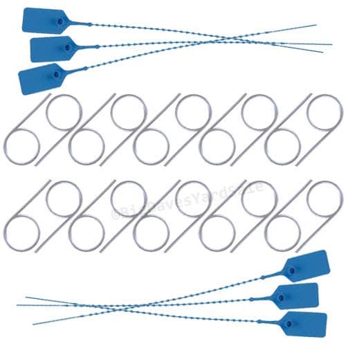 100 - Fire Extinguisher Pull Pins and 105 - Blue Tamper Seals