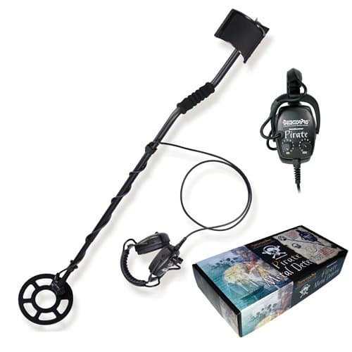 DetectorPro Headhunter Pirate Metal Detector with 8" Coil