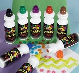 8 Chubbie Paint Markers