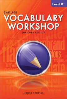 Vocabulary Workshop ©2013 Enriched Edition Student Edition Level B, Grade 7 Paperback – January 1, 2013