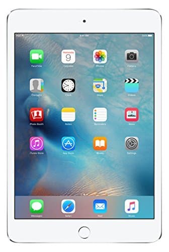 Apple iPad Mini 4 32GB Wi-Fi - Silver (Renewed)