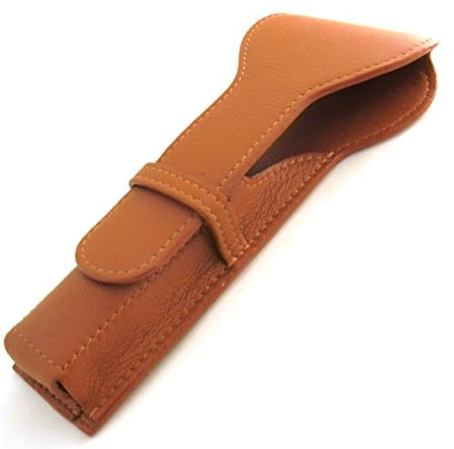 Sheep Napa Leather Case for Double Edge Safety Razor - Protective/Travel Case by Premier Rasage