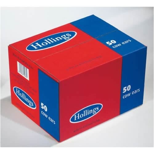 Hollings Cows Ears Bulk 50 Tablets