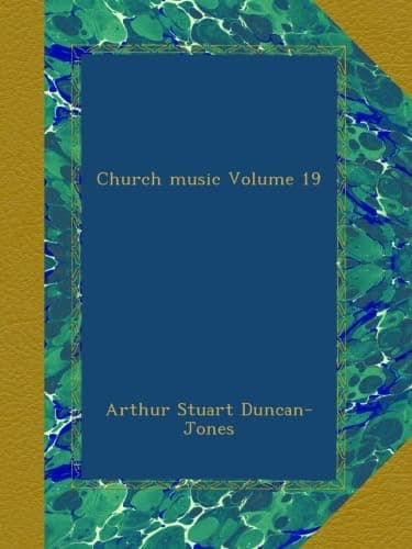 Church music Volume 19