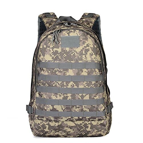 Level 3 Bag USB Charging 35L Tactical Military Assault Backpack Pack Waterproof Bag Rucksack Sport Outdoor Gear Desert Camo Cosplay Backpack Fit for PUBG