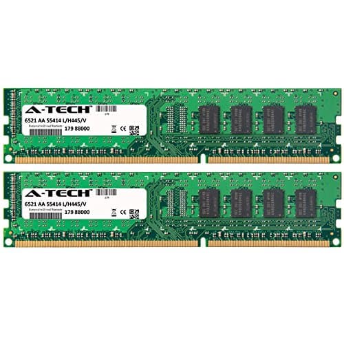 A-Tech 8GB KIT (2 x 4GB) For Gateway SX Series SX2311-03 SX2370-UB30P SX2370-UR10P SX2370-UR30P SX2370-US10P SX2850-01 SX2850-33 SX2851-09e SX2851-41 SX2. DIMM DDR3 NON-ECC PC3-8500 1066MHz RAM Memory