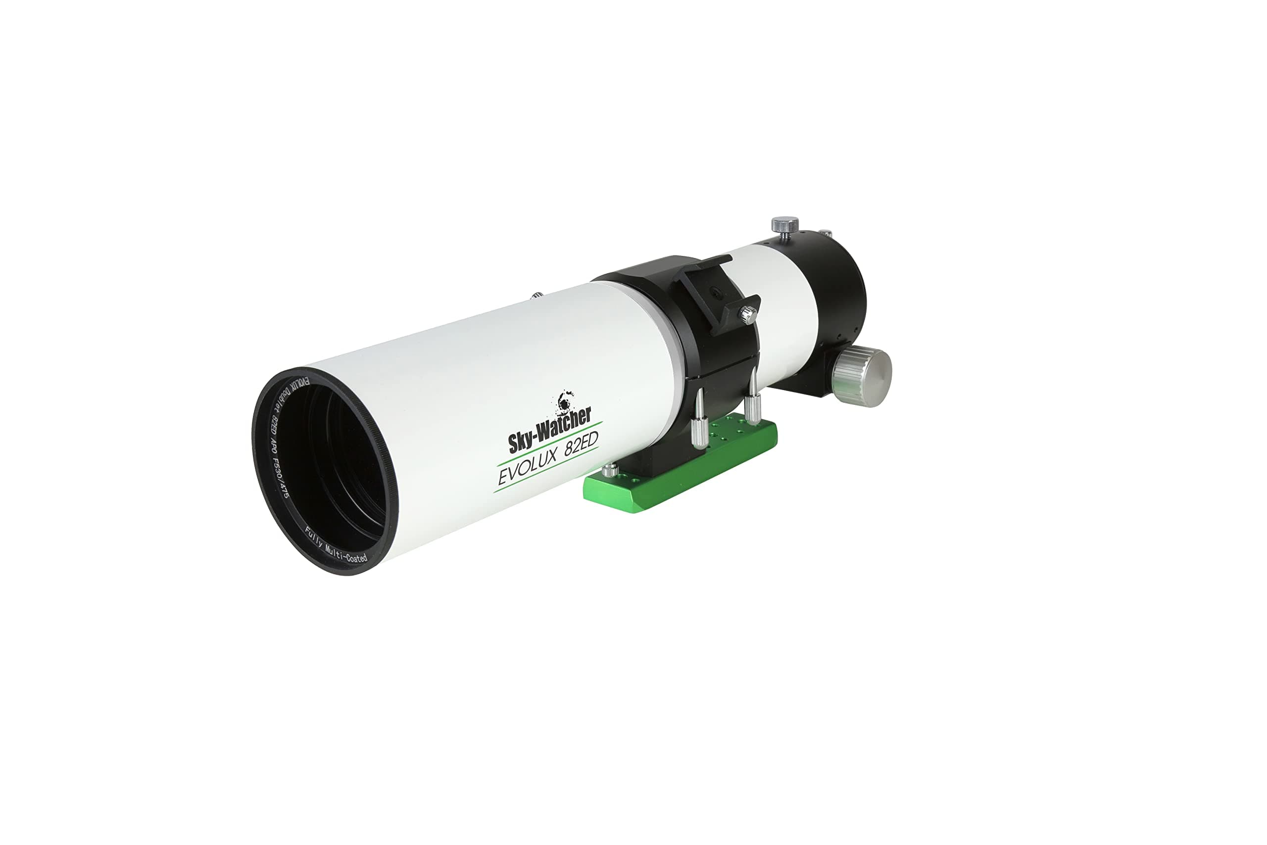 Evolux 82ED Doublet Apo Refractor Telescope- Compact and Procurable Optical Tube for Affordable Astrophotography, White (S11310)