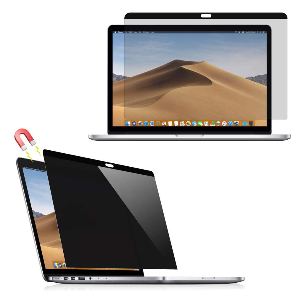 VIYOYA Magnetic Privacy Screen Protector, Easy On/Off Ultra Slim Anti-Glare & Blocks 97% UV, Anti-spy Screen Protector Filter Compatible Pro 13 Inch 2012-2015 Version (Models: A1502 & A1425)