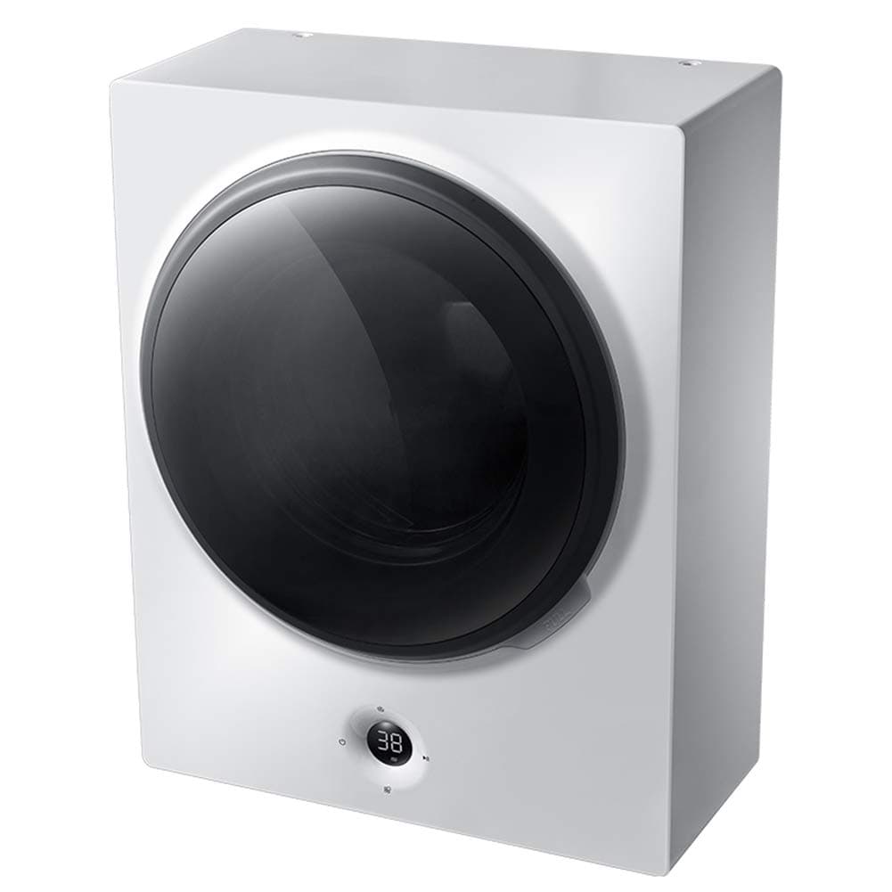 WASHING MACHINE Wall-Mounted Compact Mini, Fully Automatic Drum Baby, Washing Capacity: 3kg Silent Frequency Motor Silver Ion Sterilization