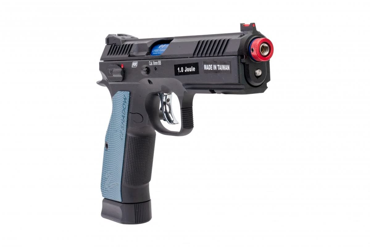 Laser Ammo CZ Shadow 2 Recoil Enabled Training Pistol, Invisible Laser, Powered by 12g CO2