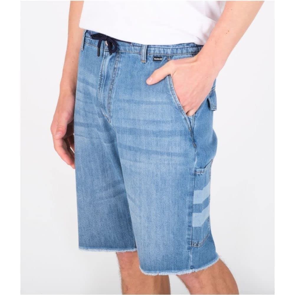 HurleyM Oceancare Denim Elasticated Short