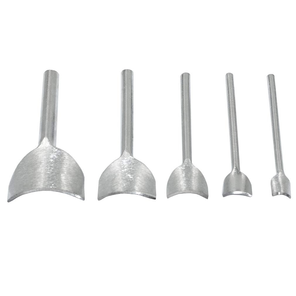 DGOL 5 Sizes Leather Arch Curve Cutter Craft Strap Belt DIY Arc Flatter Curve End Corner Plated Cutting Punch Tool Kit