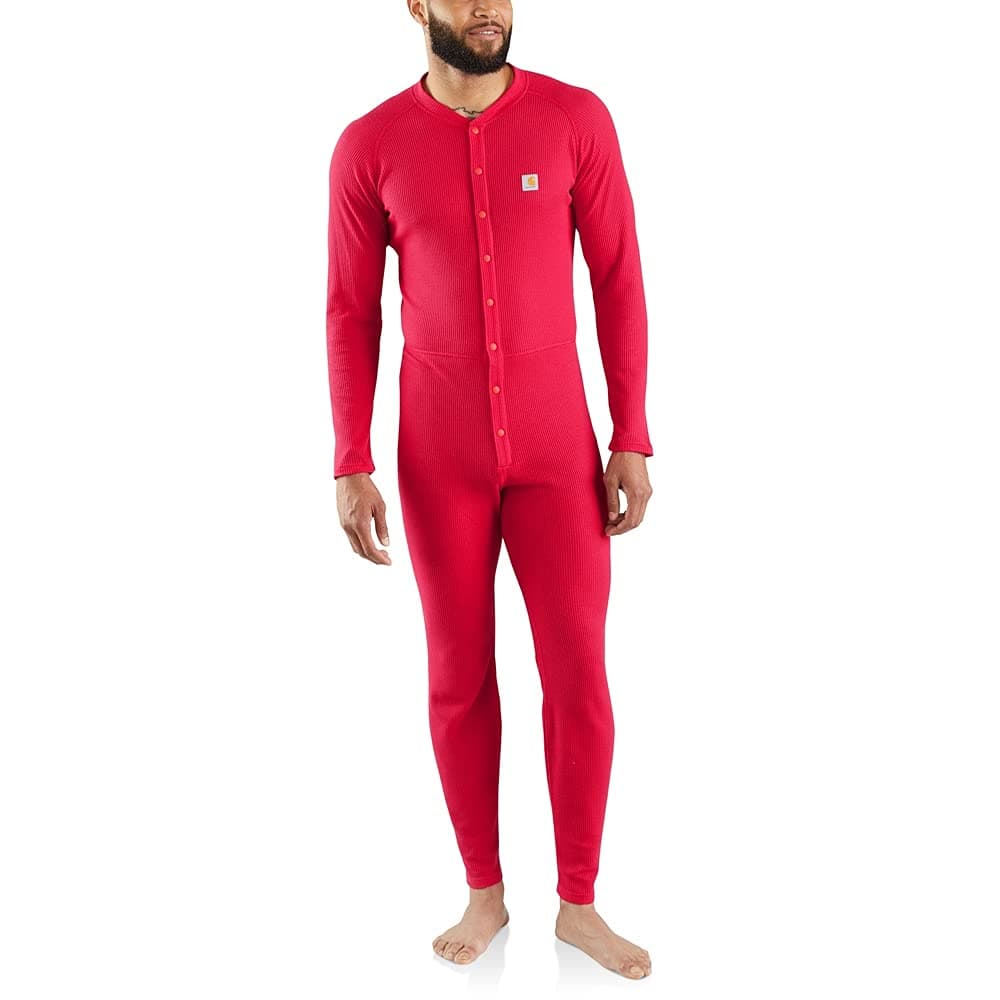 Men's Classic Cotton-Polyester Base Layer Union Suit Base Layer