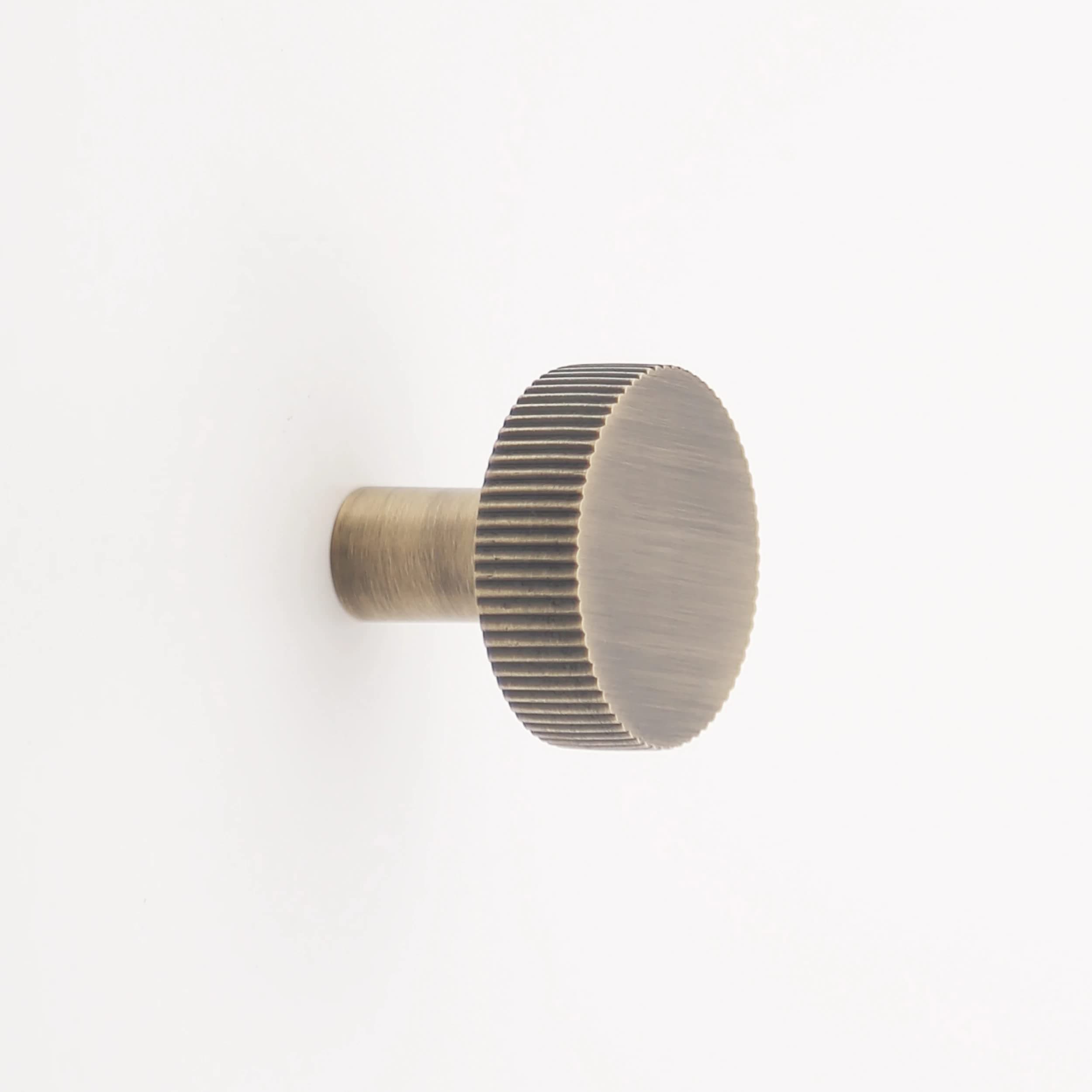 Arlene 1.25" Solid Brass Cabinet Knob - Antique Brass