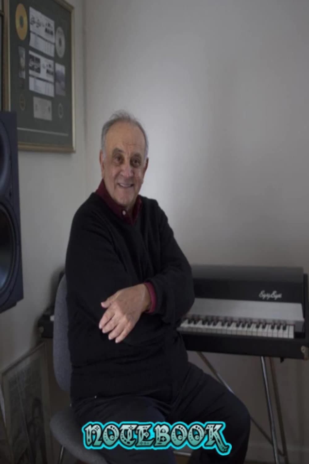 Notebook : Angelo Badalamenti Notebook & Journal 6 x 9 inch; 15.24 x 22.86cm Gift Ideas for Fan Thankgiving Notebook #36