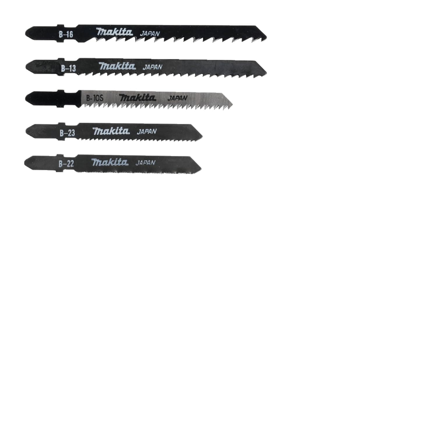 Makita A-86898 Universal Fitting Jigsaw Blades - Selection Pack