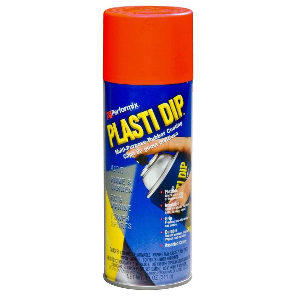 Plasti Dip Plastic/Rubber Paint - Spray - Red - 311g