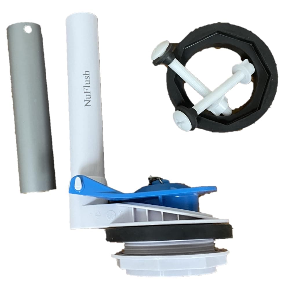 Toto THU129P-2A Flush Valve Assembly Replacement with Adjustable Sliding Overflow Extension Tube