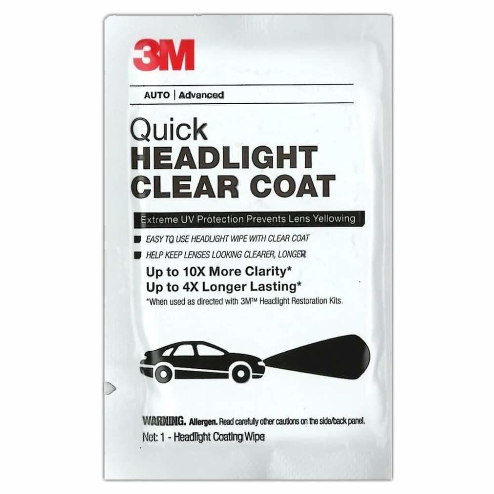 3M-32516 Headlight Clear Wipes 40/bx
