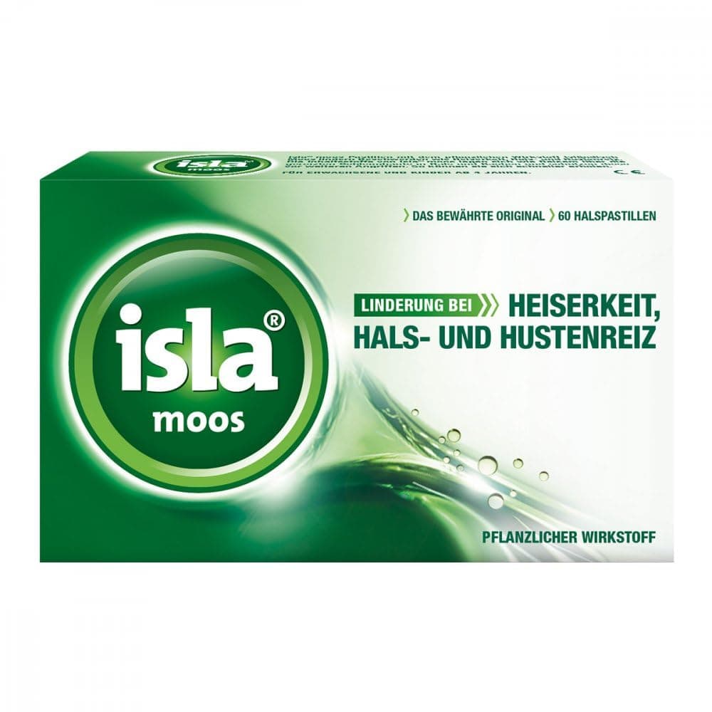 Isla Moos Pastillen, Pack of 60