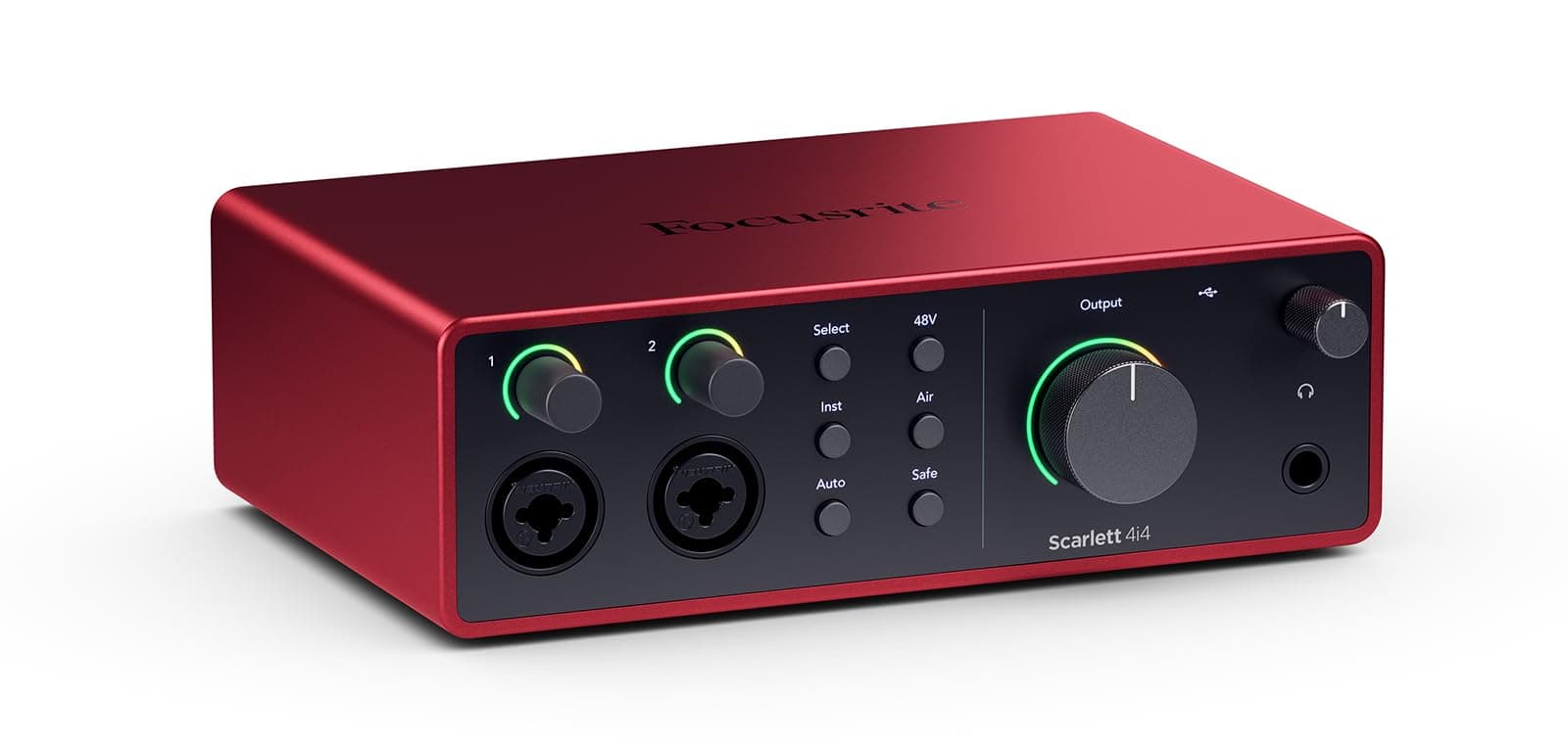 Scarlett 4i4 4th gen. USB audio interface for musicians, songwriters, guitarists and content creators.Studio recording, hi-fi and all necessary software
