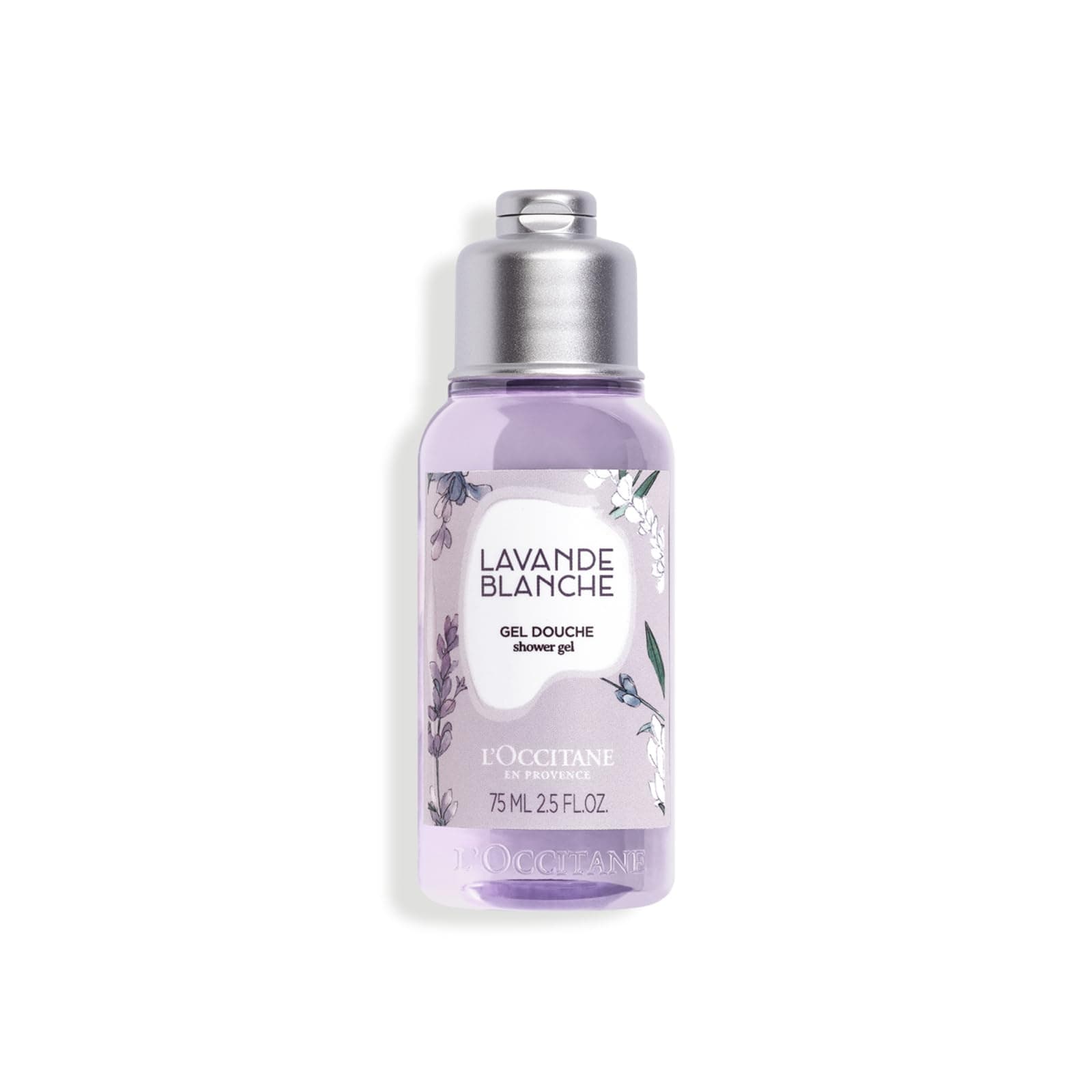 L'Occitane White Lavender Shower Gel - 75ml