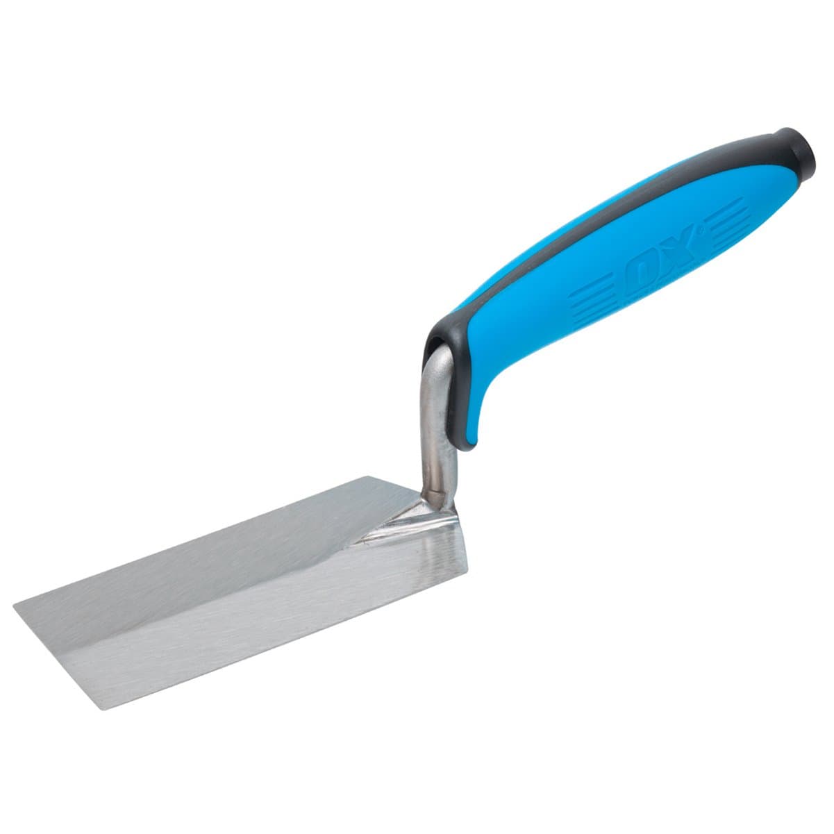 OX Tools P013405 5 in x 2 in Margin Flooring Trowel with Comfort Grip, Professional Masonary Tool for Concrete Cement Tile Stuccio