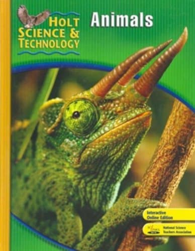 Holt Science & Technology: Animals, Short Course B Hardcover – Student Edition, January 1, 2007