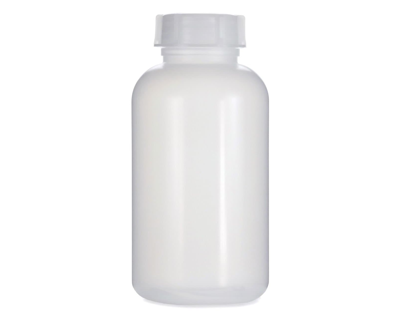 Octopus 2000 ml Wide Neck LDPE Bottle with Screw Cap - Empty 2 Litre Chemistry/Laboratory Bottle for Storage in Lab, Kitchen or Hobby