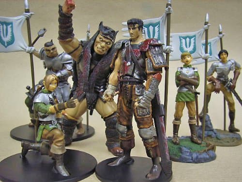 Berserk Mini figure Vol.5 Hawk Dan set - Danhata-zuke -