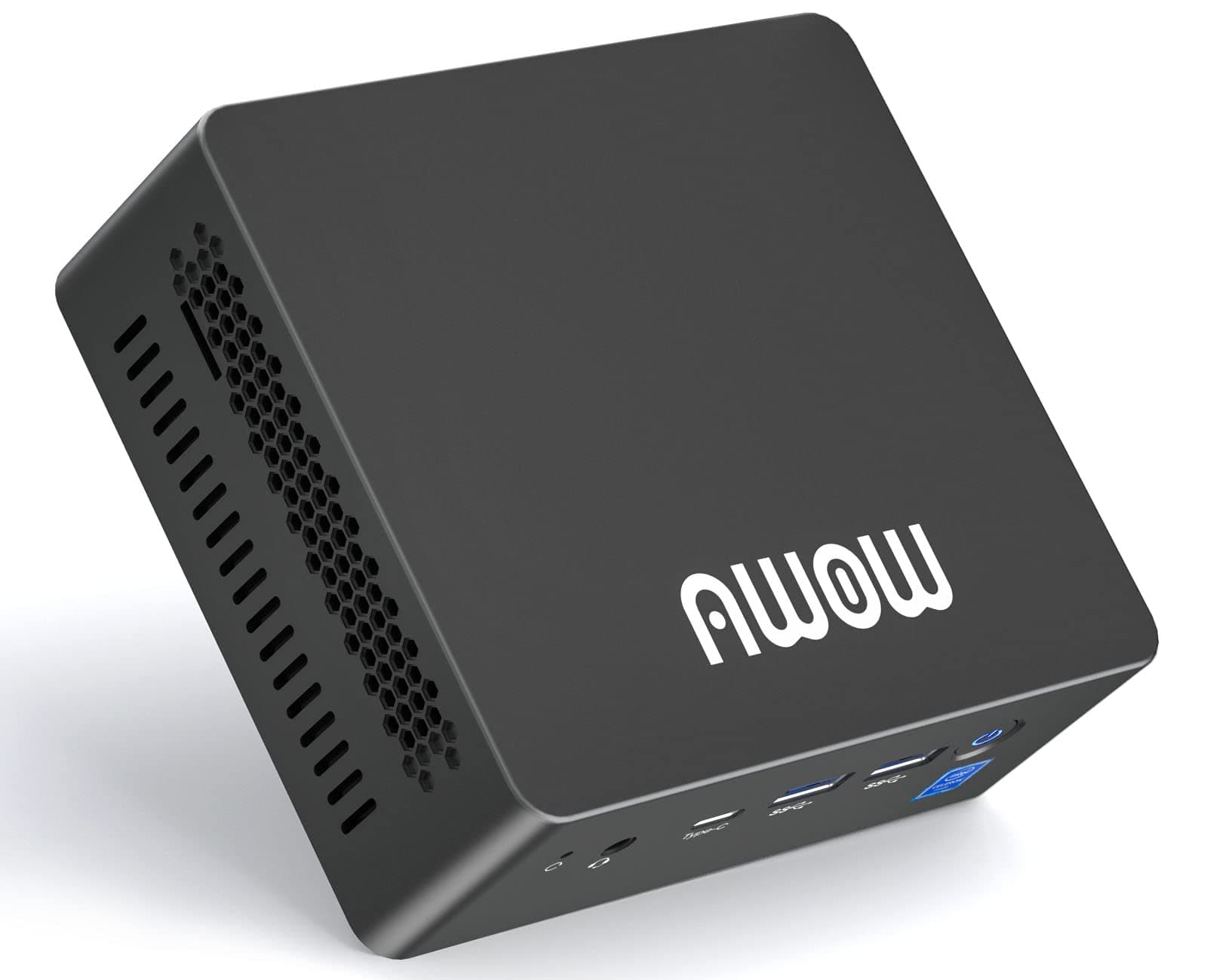 Mini PC Windows 11 Pro AWOW Mini Desktop Computer Intel Celeron J4125 8GB DDR4, NVMe M.2 256GB SSD Triple Display 4K@60Hz,WiFi, HDMI 2.0,USB, BT, Gigabit Ethernet, AK41 Micro PC