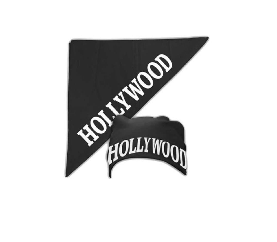 Hollywood Black Bandana