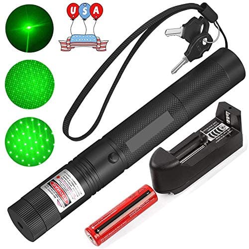 La-ser Po-Inter Pen Visible Beam Light Beam Ray La-zer Flashlight