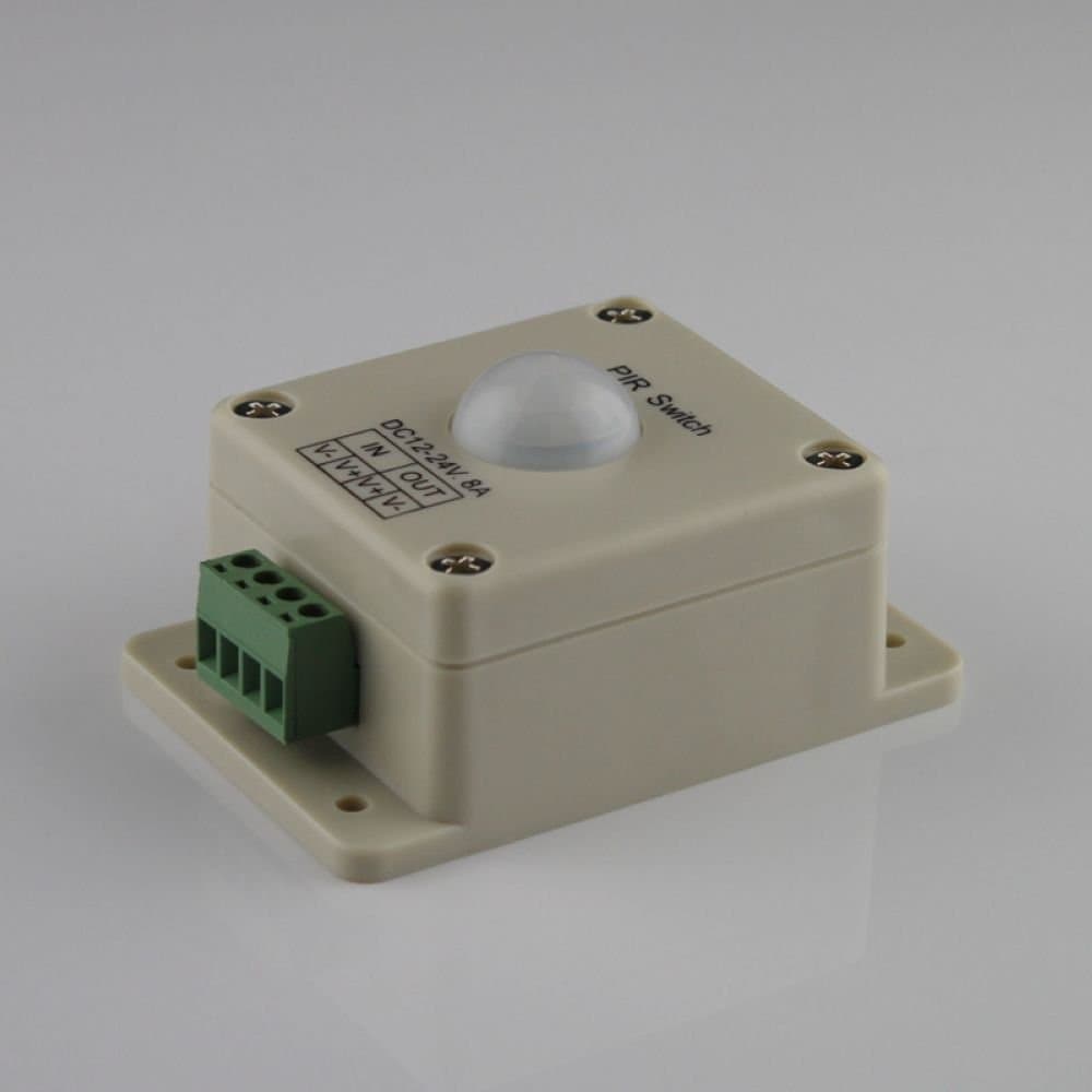 New DC 12V-24V 8A Automatic Infrared IR PIR Senser Switch Module Body Motion Sensor Auto On off Lamps Lights