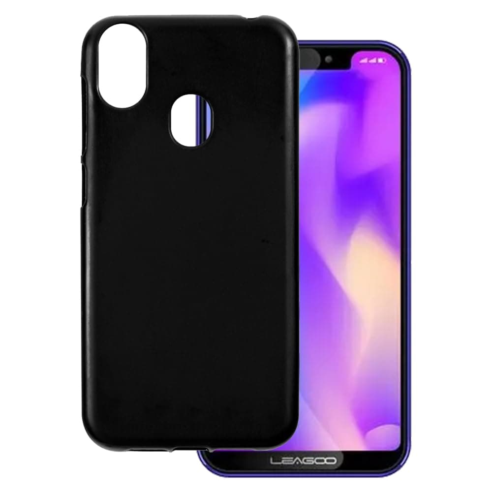 for Leagoo S9 Ultra Thin Phone Case, Gel Pudding Soft Silicone Phone Case for Leagoo S9 5.85 inches (Black)