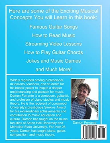 Guitar Book for Kids 5 & Up - Beginner Lessons: Learn to Play Famous Guitar Songs for Children, How to Read Music & Guitar Chords (Book & Streaming Videos)