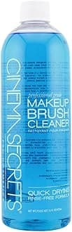 Original Blue Vanilla Makeup Brush Cleaner Solution - Professional Cleanser for Makeup Brushes - Quick-Drying, Rinse-Free Formula - Removes Stubborn Waterproof Make Up