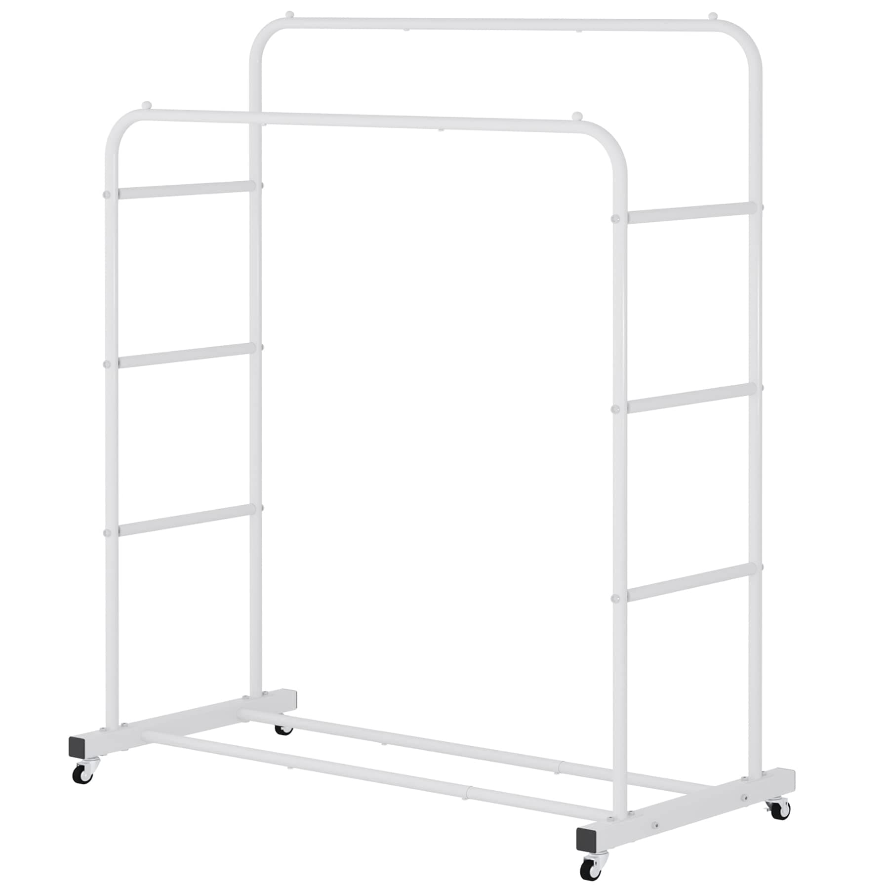Laiensia Double Rod Garment Rack Black