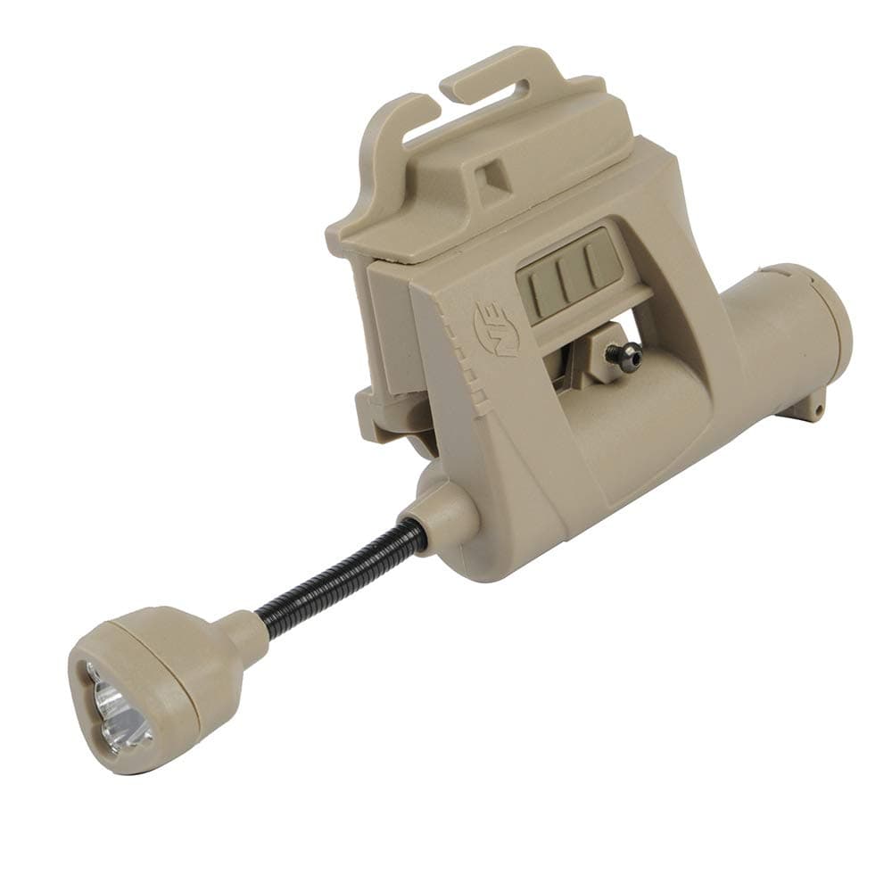 Pvnoocy Outdoor Night Evolution Charge MPLS Helmet Light Illumination Tools Tactical Safety Survival Flashlight 4 Modes Helmet Accessory