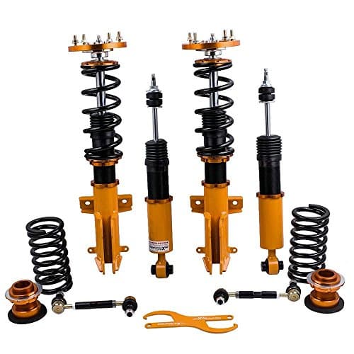 Performance Coilovers for Ford Mustang 2005-2014 Spring Shock Absorber Strut Adj. Height & Damper & Camber Plates