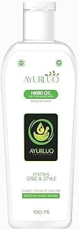 - Hair Oil for Care - Control Hair Fall - Pure Herbal Oil - Solution for Dandruff - Promote Growth - 100Ml, Clear