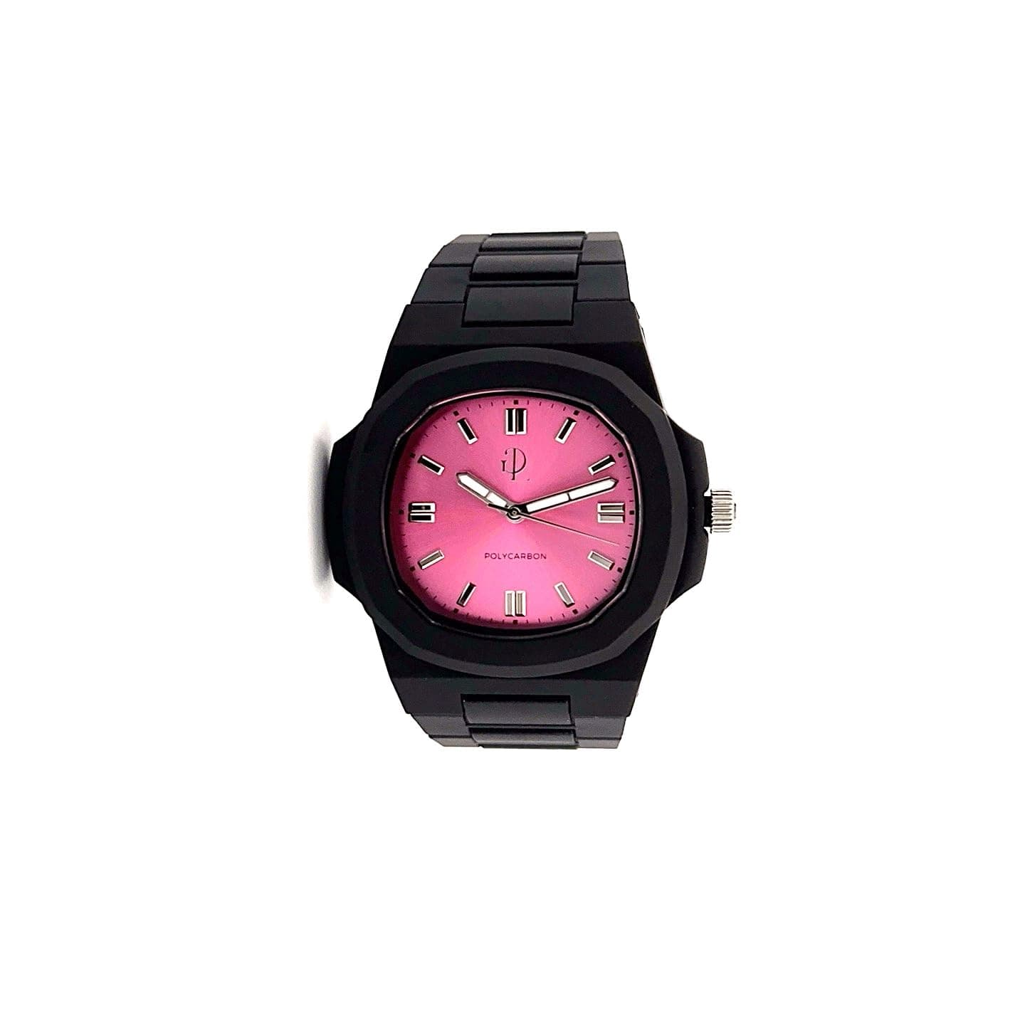 Barbie Polycarbon Watch Black Dial Pink