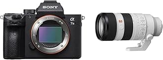 Sony a7 III ILCE7M3/B Full-Frame Mirrorless Interchangeable-Lens Camera with 3-Inch LCD, Black & FE 70-200mm F2.8 GM OSS II Full-Frame Constant-Aperture telephoto Zoom G Master Lens (SEL70200GM2)