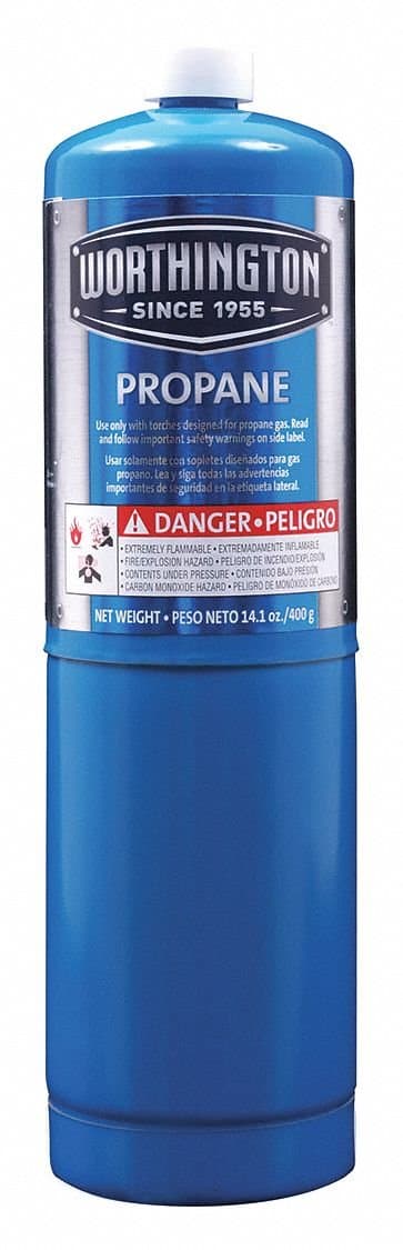 Fuel Cylinder, Propane, 14.1 oz