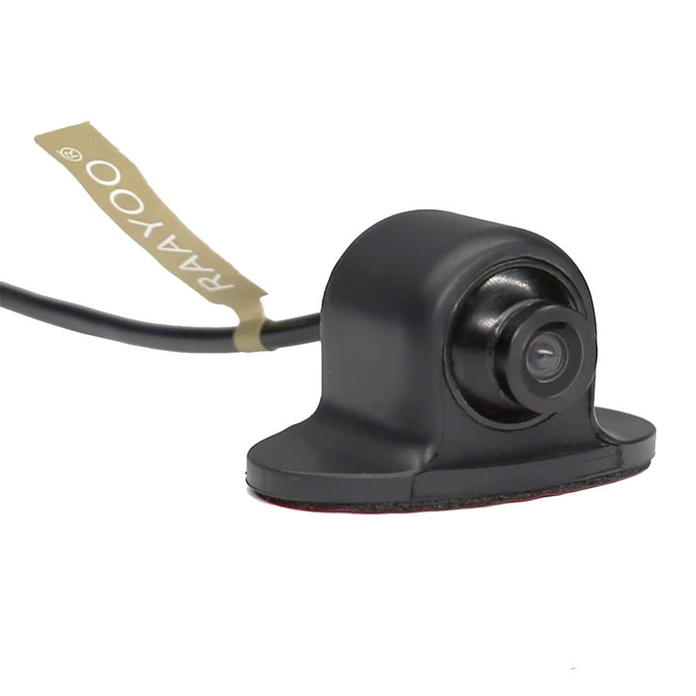 Reverse Camera,Front,Side View Camera,RAAYOO L001 Universal HD Color CMOS Wired Car Vehicle Automotive Rear View Backup Camera with Rotatable Lens Mirror/Non-Mirror Image Removable Guild line 12V