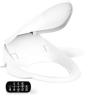 K-4108-0 C3 230 Elongated Bidet Toilet Seat with Touchscreen Remote Control, White
