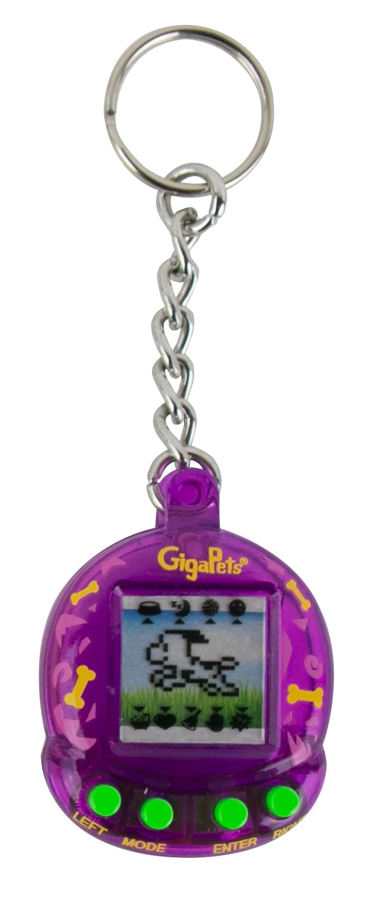 World's Smallest GigaPets, Includes 1 Miniature Interactive Pixel Pet; CompuKitty or PixelPuppy. Each Sold Separately. Styles Selected at Random. 90’s Gaming Virtual Pet for Kids Ages 5+