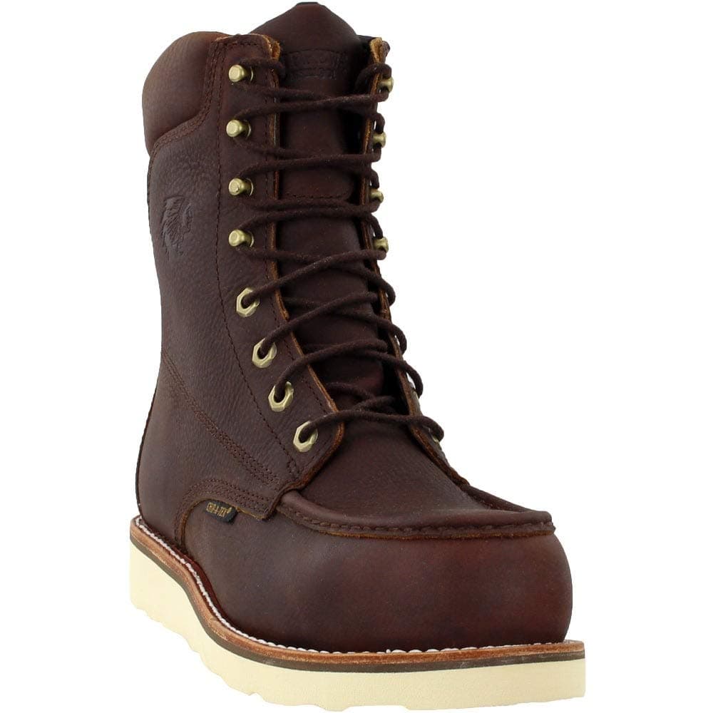 ChippewaMen's Edge Walker 8" Waterproof Nano Composite Toe Wedge Work Boot