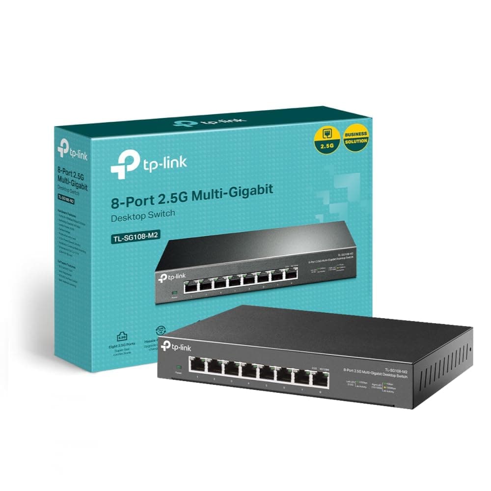 TL-SG108-M2 8-Port Unmanaged Desktop Switch